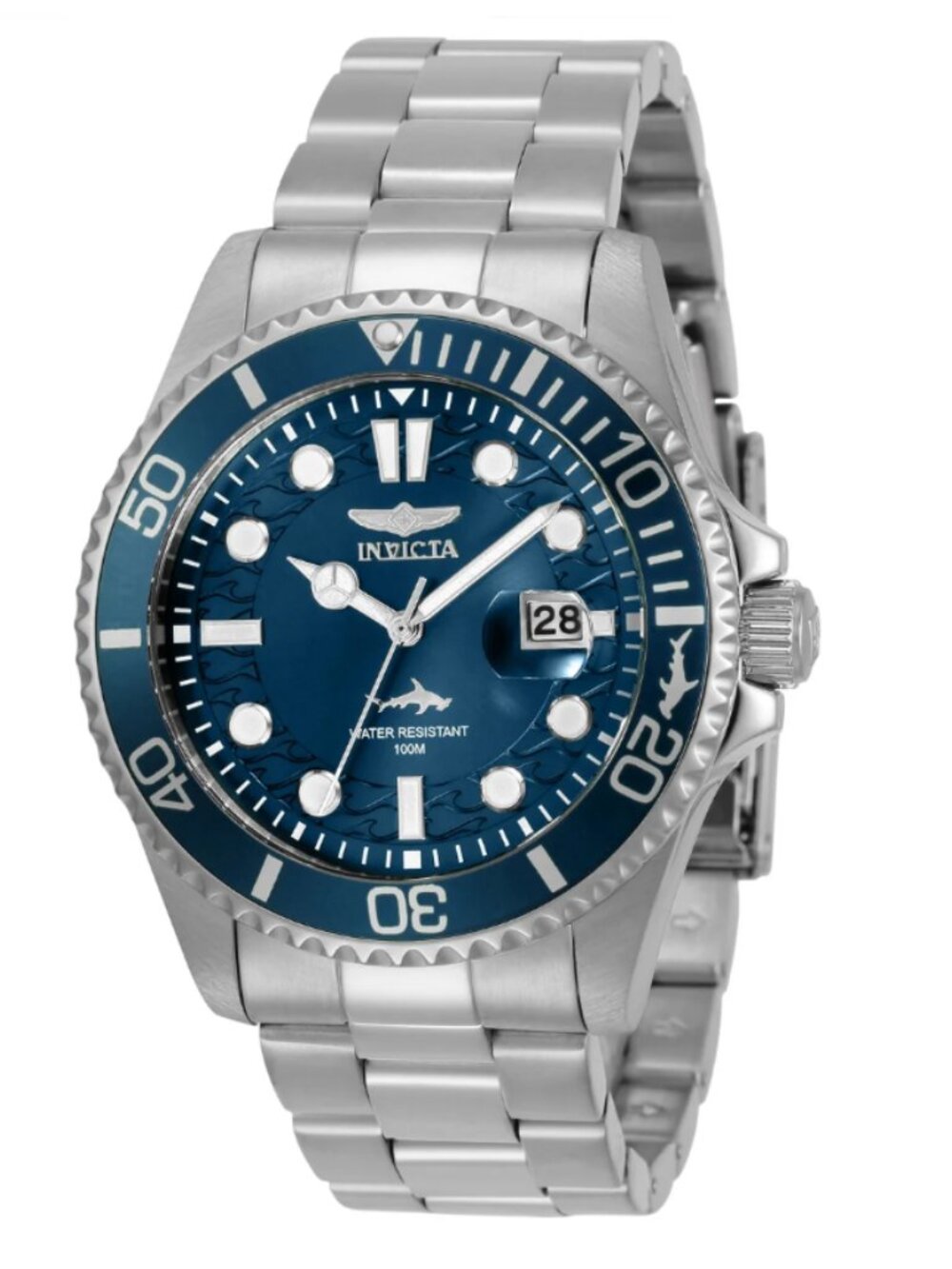 Invicta Pro Diver Currentwave Men's Watch - 43mm. Steel (30019)